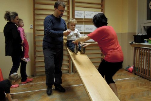 Hravé cvičení pro děti a rodiče - 7.11.2013